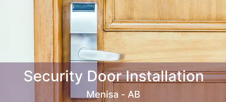  Security Door Installation Menisa - AB