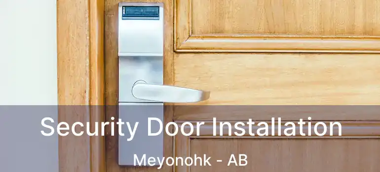  Security Door Installation Meyonohk - AB