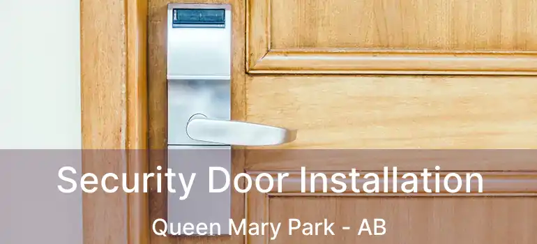  Security Door Installation Queen Mary Park - AB