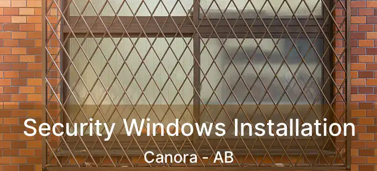 Security Windows Installation Canora - AB