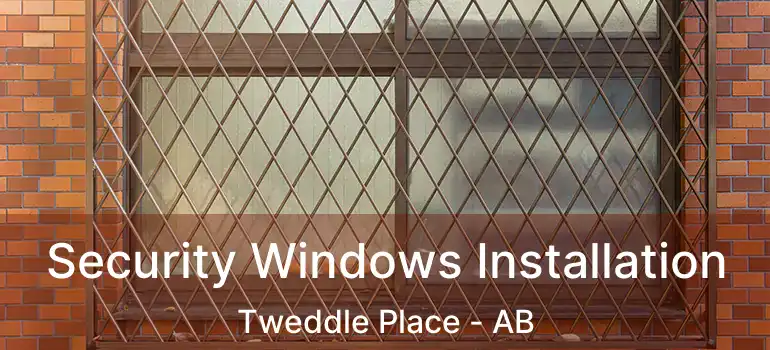  Security Windows Installation Tweddle Place - AB