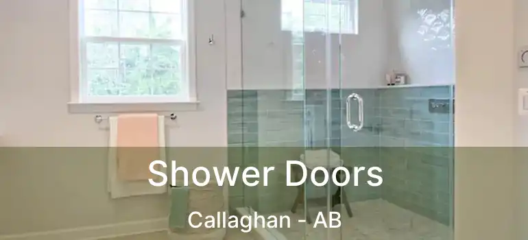  Shower Doors Callaghan - AB