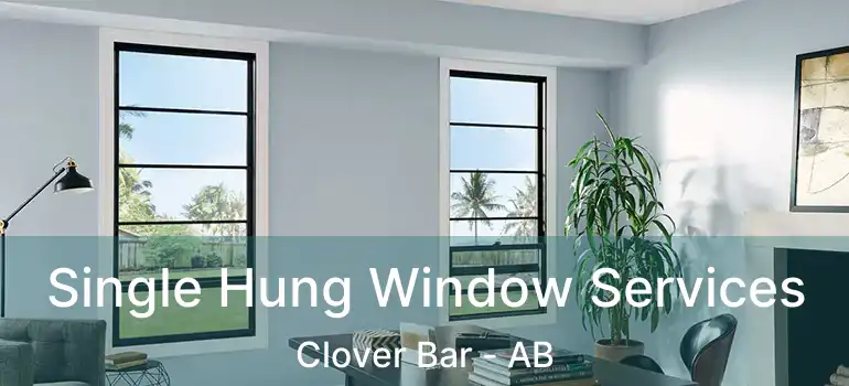  Single Hung Window Services Clover Bar - AB