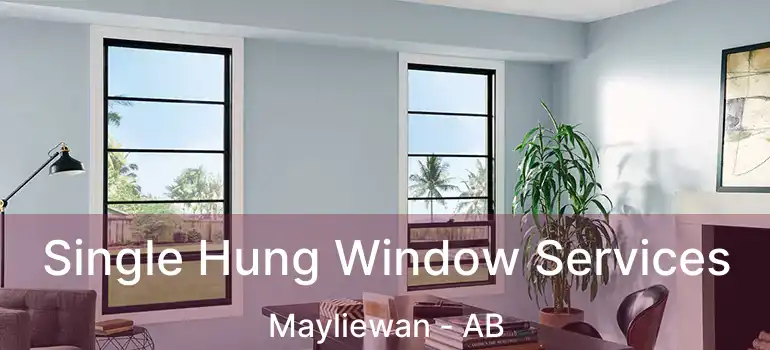  Single Hung Window Services Mayliewan - AB
