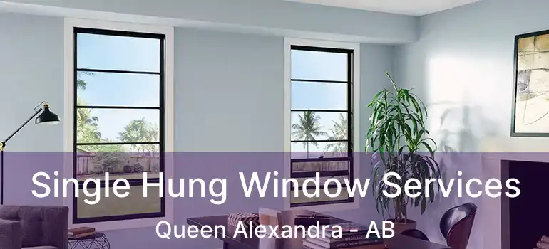  Single Hung Window Services Queen Alexandra - AB