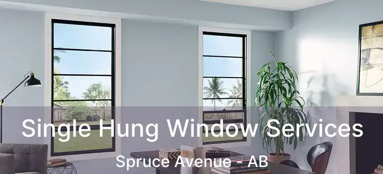  Single Hung Window Services Spruce Avenue - AB