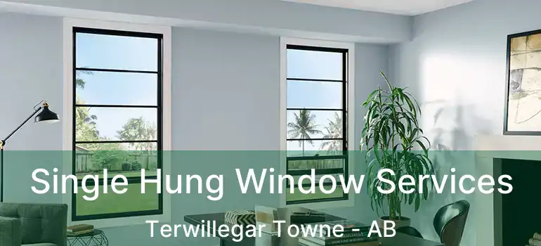  Single Hung Window Services Terwillegar Towne - AB
