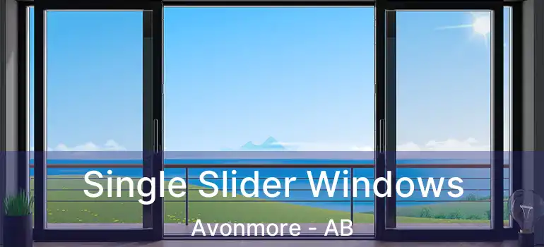  Single Slider Windows Avonmore - AB