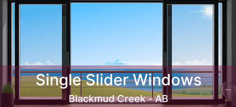  Single Slider Windows Blackmud Creek - AB