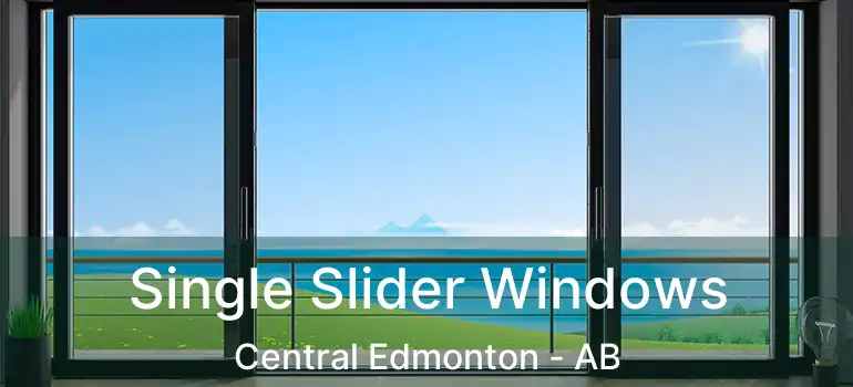  Single Slider Windows Central Edmonton - AB