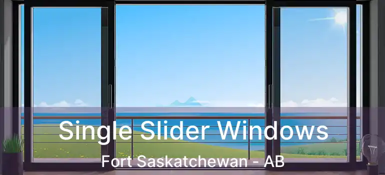  Single Slider Windows Fort Saskatchewan - AB