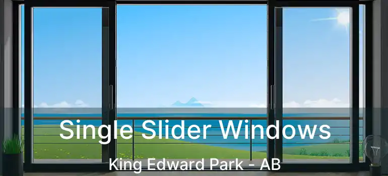  Single Slider Windows King Edward Park - AB