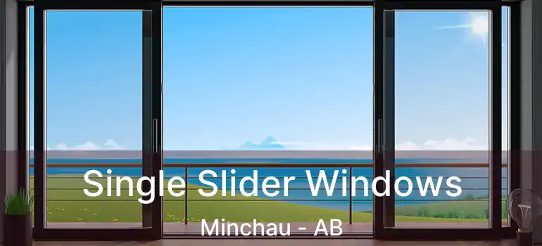  Single Slider Windows Minchau - AB