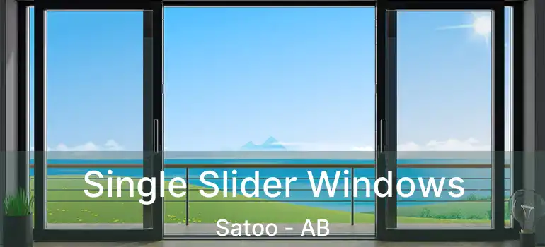  Single Slider Windows Satoo - AB