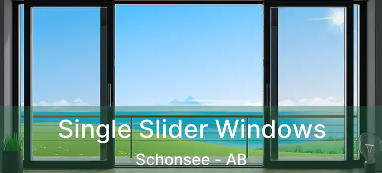  Single Slider Windows Schonsee - AB