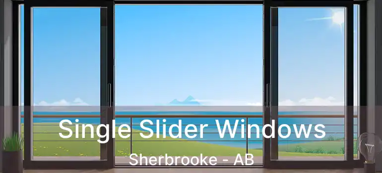 Single Slider Windows Sherbrooke - AB