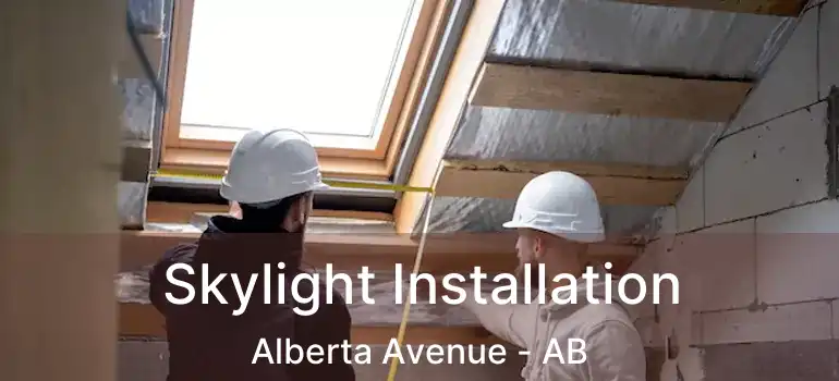  Skylight Installation Alberta Avenue - AB