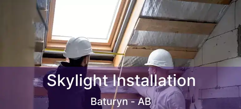  Skylight Installation Baturyn - AB