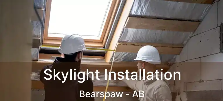  Skylight Installation Bearspaw - AB