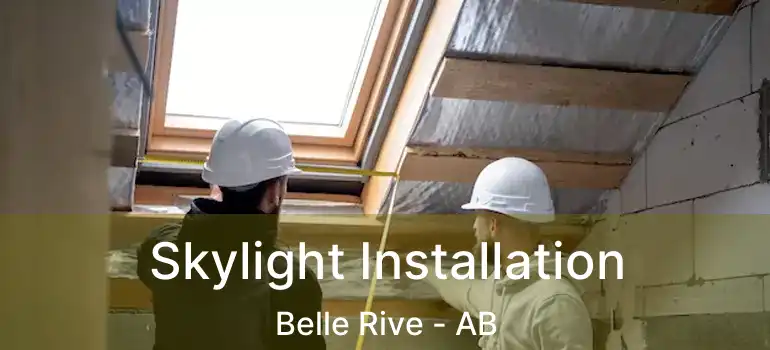  Skylight Installation Belle Rive - AB