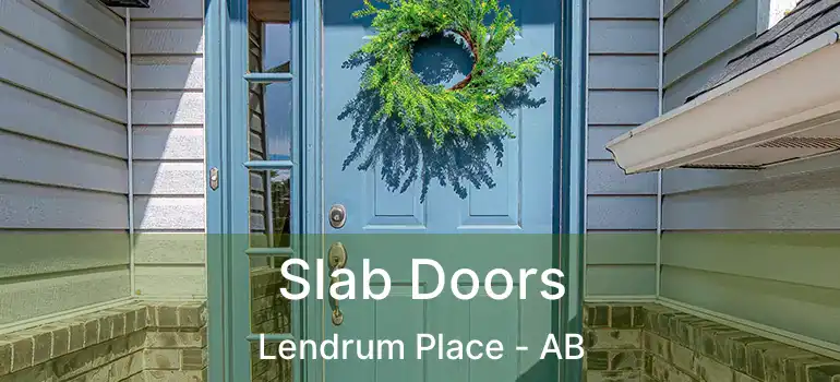  Slab Doors Lendrum Place - AB