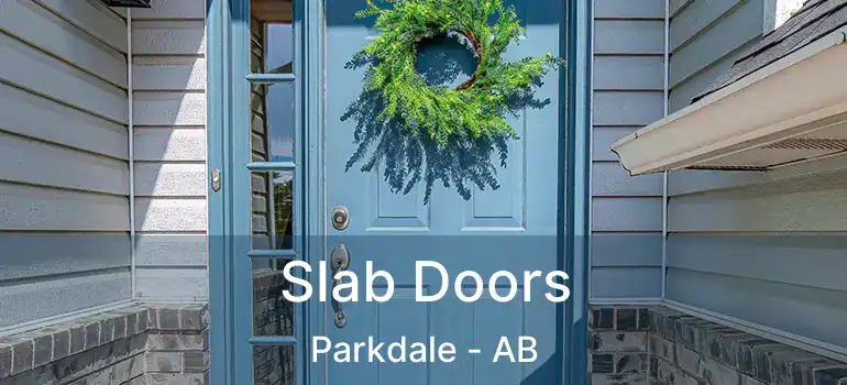 Slab Doors Parkdale - AB