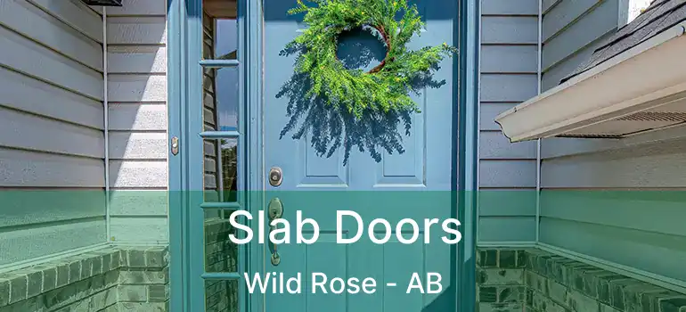  Slab Doors Wild Rose - AB