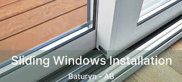  Sliding Windows Installation Baturyn - AB