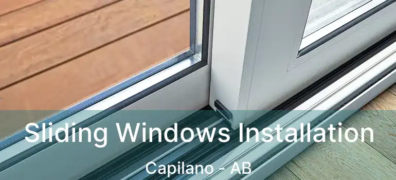  Sliding Windows Installation Capilano - AB