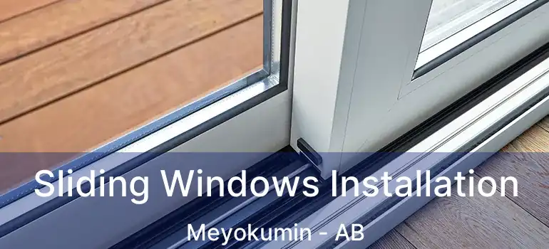  Sliding Windows Installation Meyokumin - AB