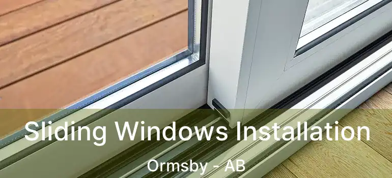  Sliding Windows Installation Ormsby - AB