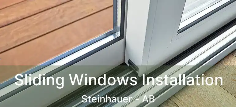  Sliding Windows Installation Steinhauer - AB