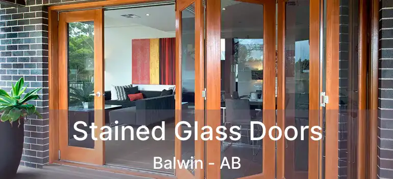  Stained Glass Doors Balwin - AB