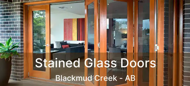  Stained Glass Doors Blackmud Creek - AB