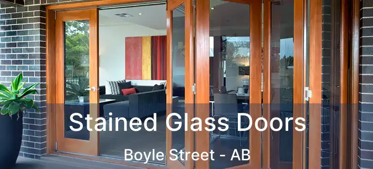  Stained Glass Doors Boyle Street - AB