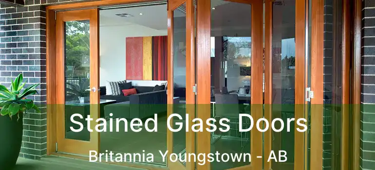  Stained Glass Doors Britannia Youngstown - AB