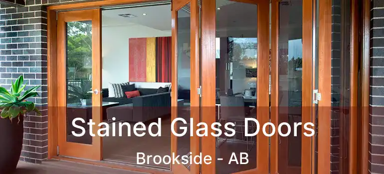  Stained Glass Doors Brookside - AB