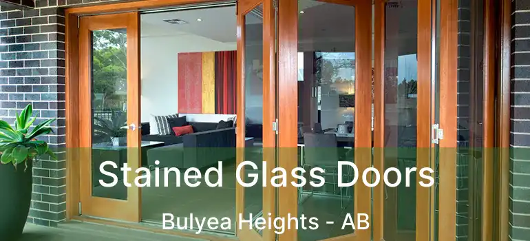  Stained Glass Doors Bulyea Heights - AB