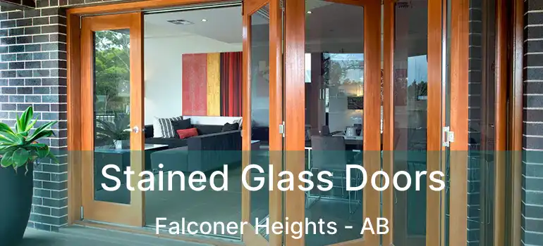  Stained Glass Doors Falconer Heights - AB