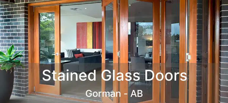  Stained Glass Doors Gorman - AB