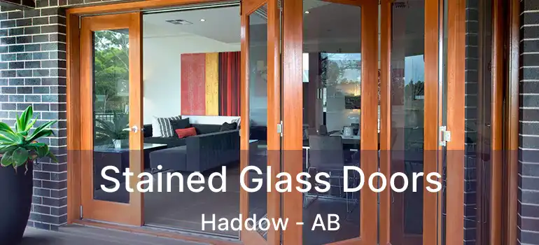  Stained Glass Doors Haddow - AB