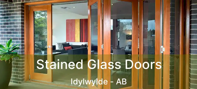  Stained Glass Doors Idylwylde - AB