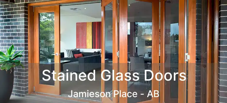  Stained Glass Doors Jamieson Place - AB