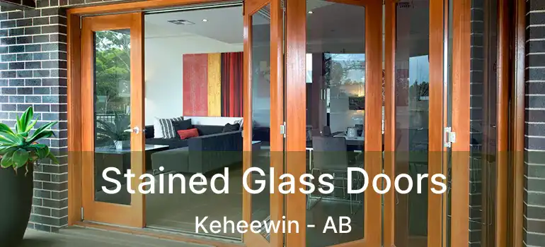 Stained Glass Doors Keheewin - AB