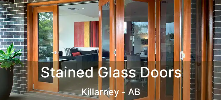  Stained Glass Doors Killarney - AB
