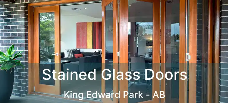  Stained Glass Doors King Edward Park - AB