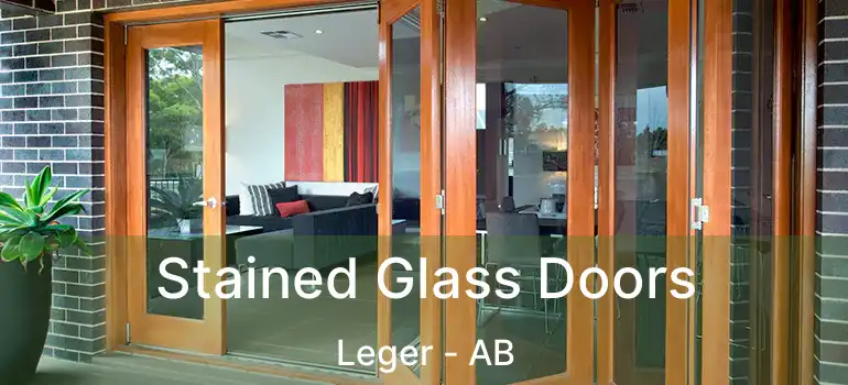 Stained Glass Doors Leger - AB
