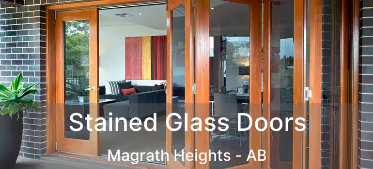  Stained Glass Doors Magrath Heights - AB