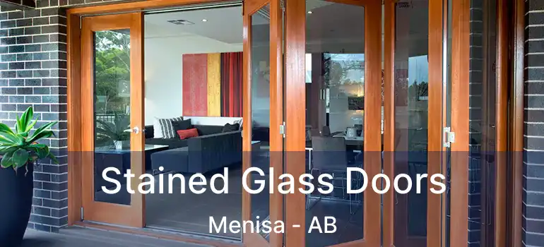  Stained Glass Doors Menisa - AB