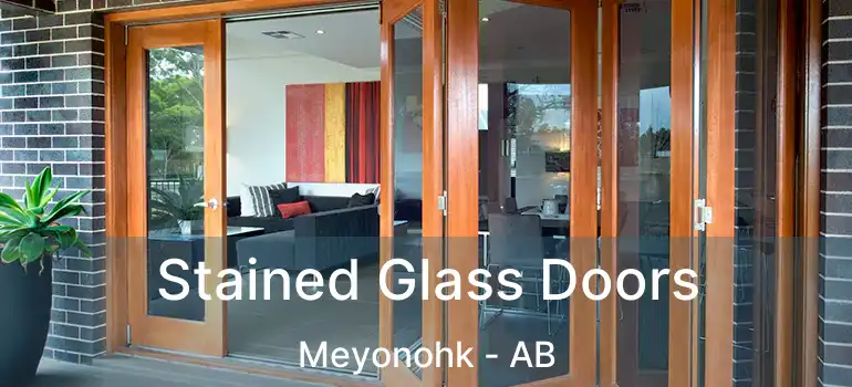  Stained Glass Doors Meyonohk - AB